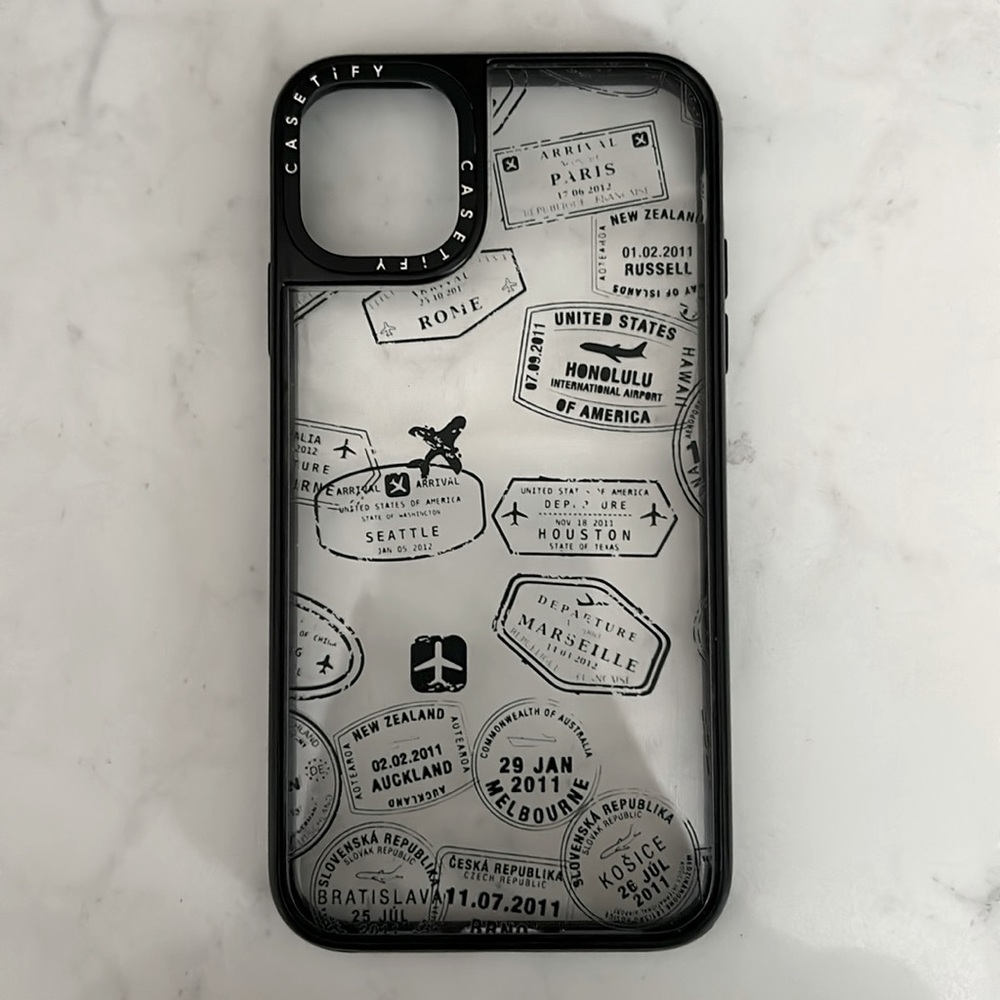 iPhone 11 Casetify Cases - Travel Pattern
